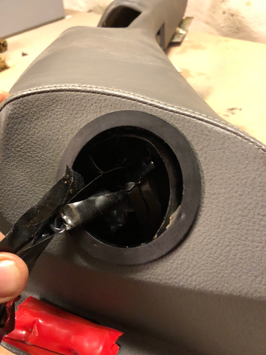 removing electrical tape